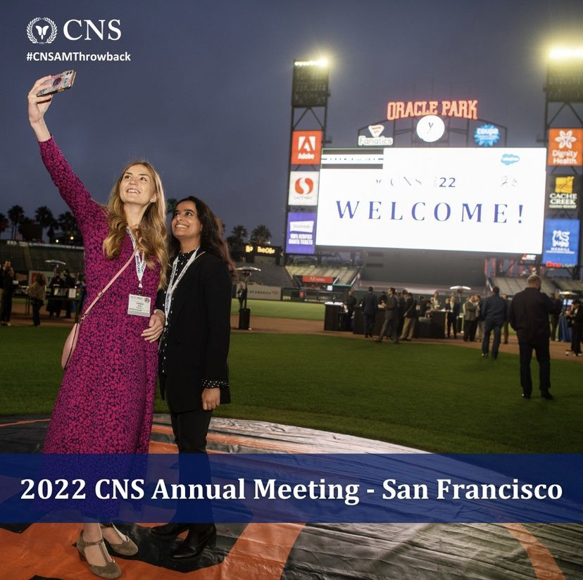 annabelleMD25's tweet image. Throwback to CNS 2022, excited to be back for #2024CNS! @CNS_Update
