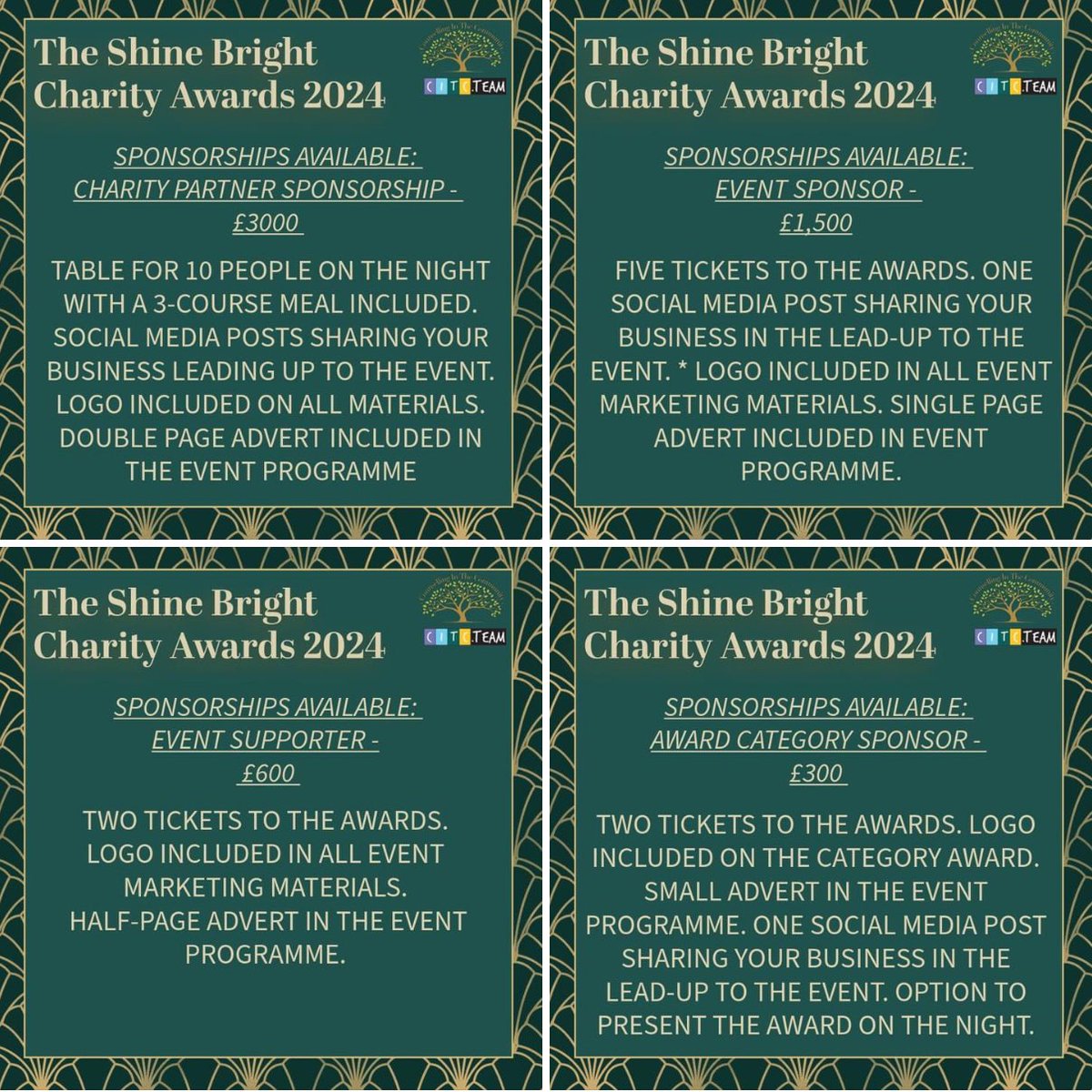 Still some sponsorships available for our EPIC evening 🍹🍷🕺💃💚💚💚
#MentalHealth #blackpool #fleetwood #charity #sponsor #BlackpoolTower #thankyou💚