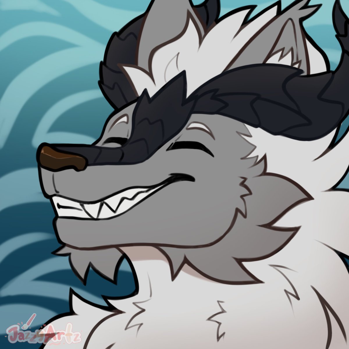 Awesome headshot commission from <a href="/jazzyyartz/">Jazzy Artz</a> !! Thank you so much, it looks great!