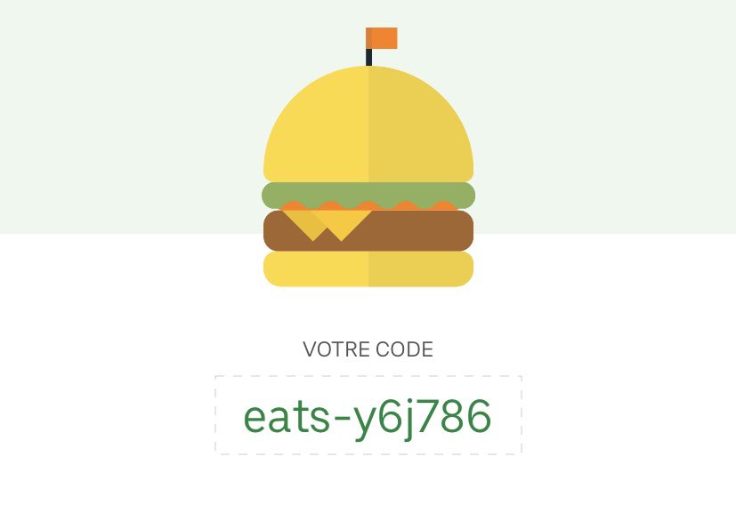 DragonDojima123's tweet image. Un petit creux ? Voici une réduction de 15 € pour Uber Eats, valable sur la première commande (20 € minimum). Offre soumise à conditions. Code à saisir au moment du paiement : eats-y6j786    ubereats.com/feed?promoCode… #ubereats #codepromo