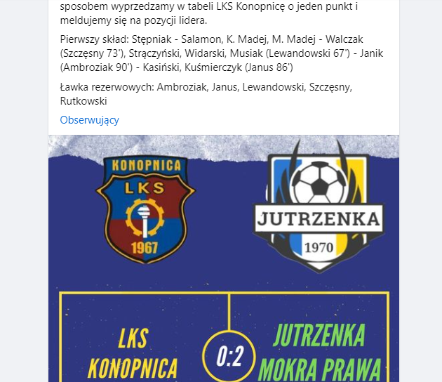 Tomektuta's tweet photo. Gadają w mediach, że Szczęsny i Lewandowski w Barcelonie, a prawda jest taka, że obu gra w Jutrzence Mokra Prawa. Do tego nie zasłużyli na pierwszy plac i zaczęli na ławie.
#bklasa #nizszeligi https://t.co/XK6WrdtLQb
