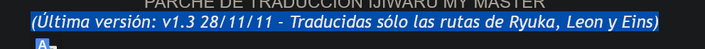 Berrychanx92's tweet photo. Finding  a deleted (and lost from the internet?) patch for an otome saved on my old external drive wasn't on my 2024 bingo card.

I still have the spanish patch files for Ijiwaru MyMaster
#visualnovel #visualnovelcommunity https://t.co/X0WZwyVrAw