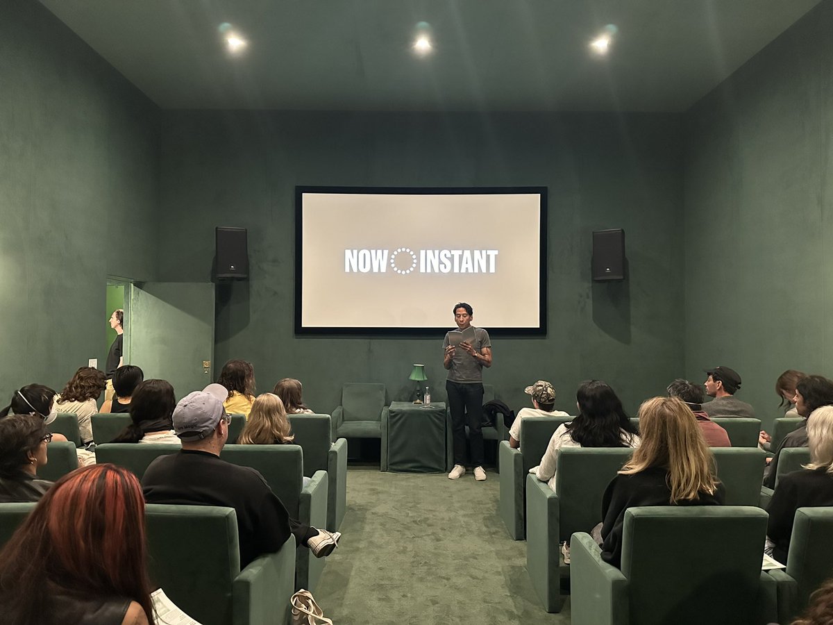 Thank you to all who came out to our sold-out reading and screening of Sky Hopinka’s Denizens of Hell and SUBTERRANEAN MOON at Now Instant Image Hall. Stay tuned for more events on the horizon 🖤