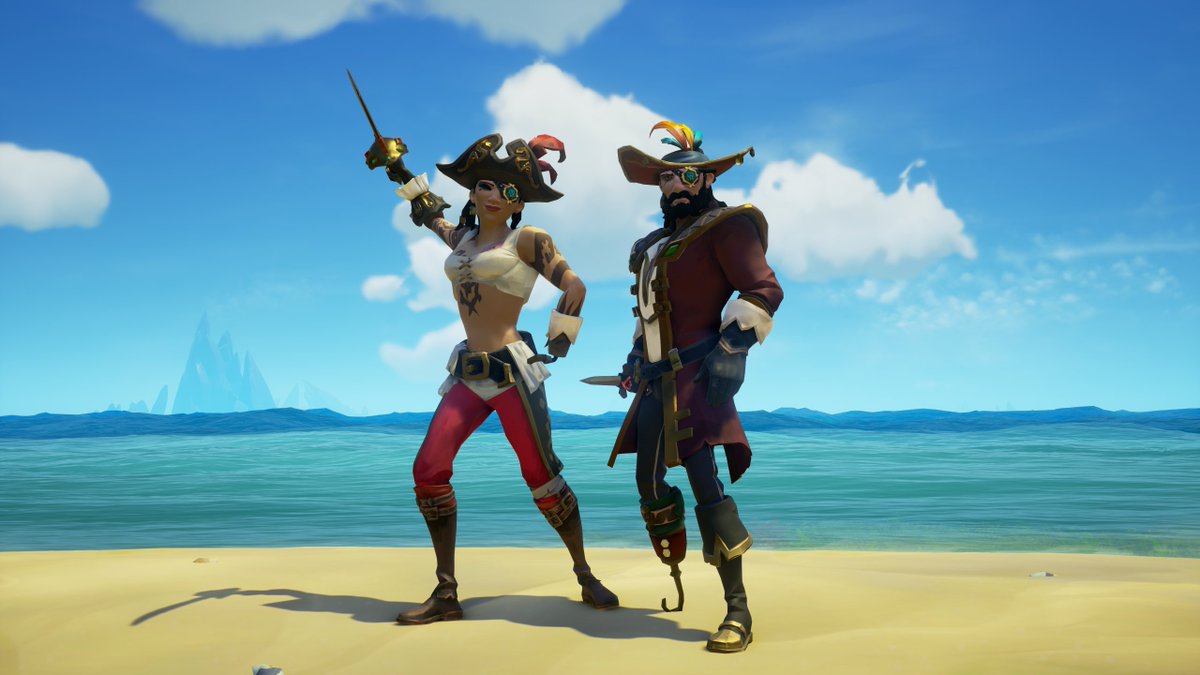 The King and Queen of the Seas

Theme: Couples Costumes

#StyleofThieves <a href="/SeaOfThieves/">Sea of Thieves</a>
