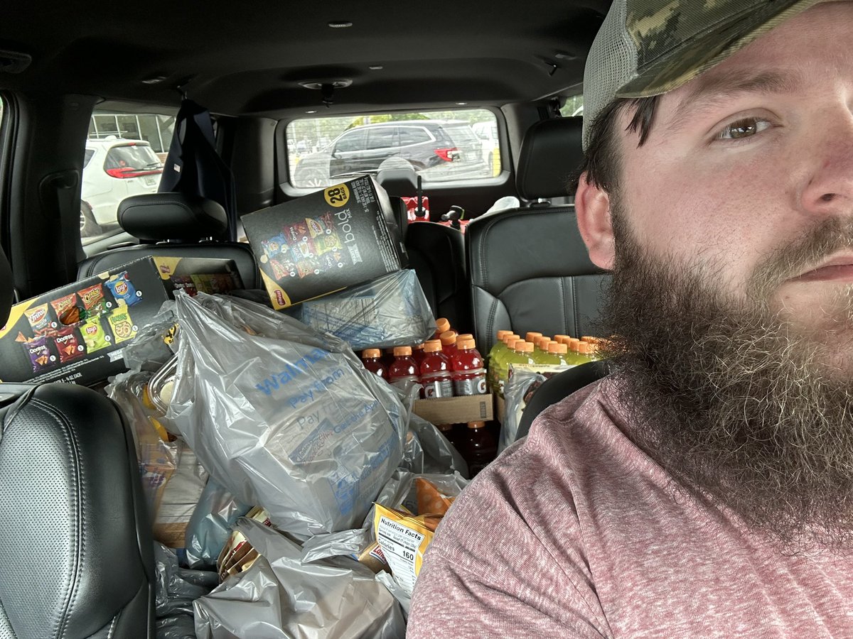 Made it to Travelers Rest, SC to a Walmart. Got what we could. Wasn't much left. We are on our way back, Asheville. We are doing what we can. 

Thank you all to have supported this,
