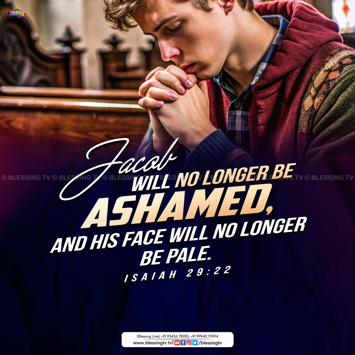 aaseervatham_tv's tweet image. Daily Manna | 30 Sep
Jacob will no longer be ashamed, and his face will no longer be pale.
ISAIAH 29:22