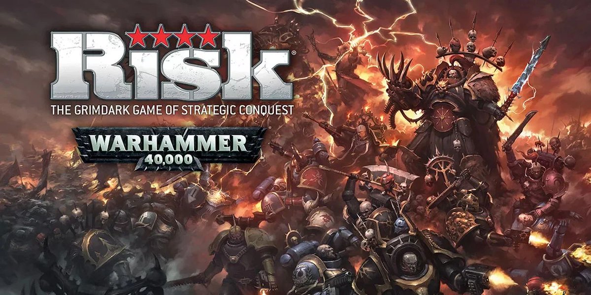Une mise à jour bien méritée du jeu classique de conquête stratégique, Risk: Warhammer 40,000 l'emmène dans un futur sombre. l'univers Warhammer améliore grandement le classique du genre en ajoutant quêtes et leaders. #Warhammer #SpaceMarines