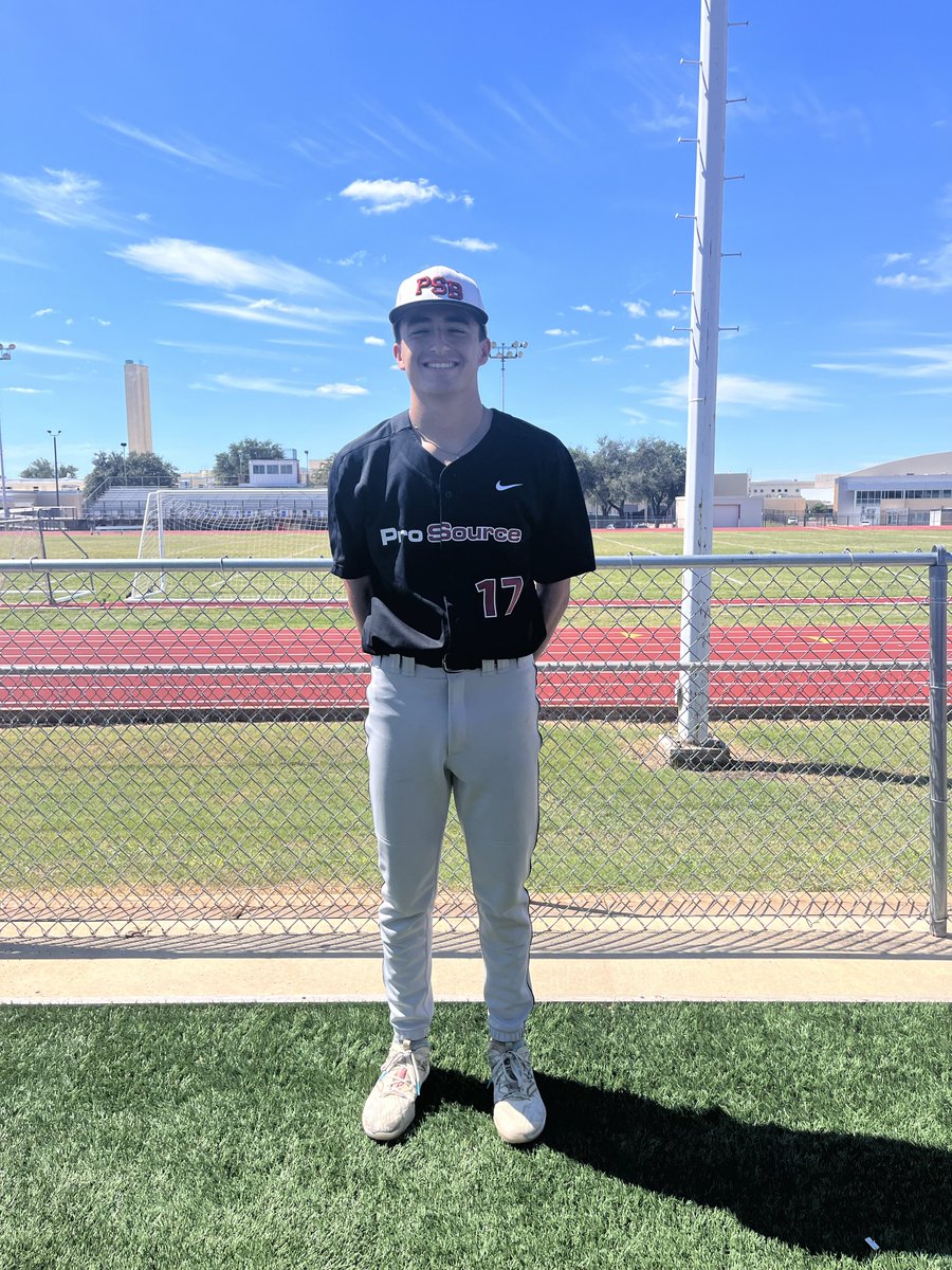 ✭Five Tool Texas✭ (@fivetooltexas) on Twitter photo #DFWFallLeague F: <a href="/prosourceteam/">Pro Source Athletics</a> 17U Agamennone 7, Sherman Shadowcats 3
PoG: <a href="/jacob_reish/">Jacob Reish</a> 2 IP, 5K, ER #DFWFallLeague F: <a href="/prosourceteam/">Pro Source Athletics</a> 17U Agamennone 7, Sherman Shadowcats 3
PoG: <a href="/jacob_reish/">Jacob Reish</a> 2 IP, 5K, ER