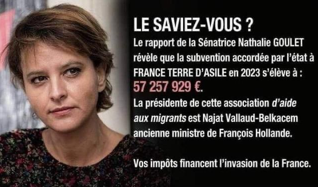 JCondamine's tweet photo. Voilà une piste d'économie
Ces associations encouragent,favorisent,suscitent l’immigration sous toutes ses formes dans notre pays
Il est impératif de transmettre ce message à Barnier,qui souhaite encore alourdir notre fardeau financier
Exprimons notre désaccord en disant STOP ! https://t.co/AjyP6TSgPZ