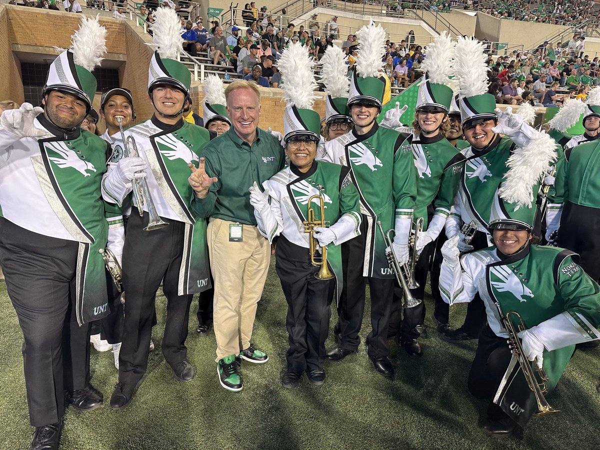 Harrison Keller, Ph.D. (@untprez) on Twitter photo What a game last night! Congratulations to <a href="/MeanGreenFB/">UNT Football</a> for a huge win against Tulsa at home. I had a great time cheering on #UNT, and of course, saying hello to the <a href="/UNTGreenBrigade/">UNT Green Brigade</a>. #GoMeanGreen! What a game last night! Congratulations to <a href="/MeanGreenFB/">UNT Football</a> for a huge win against Tulsa at home. I had a great time cheering on #UNT, and of course, saying hello to the <a href="/UNTGreenBrigade/">UNT Green Brigade</a>. #GoMeanGreen!