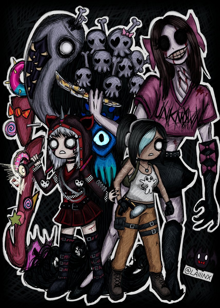 buriedlaina's tweet image. I had so much fun drawing this

#thedredge #theunknown #sableward #haddiekaur #dbd