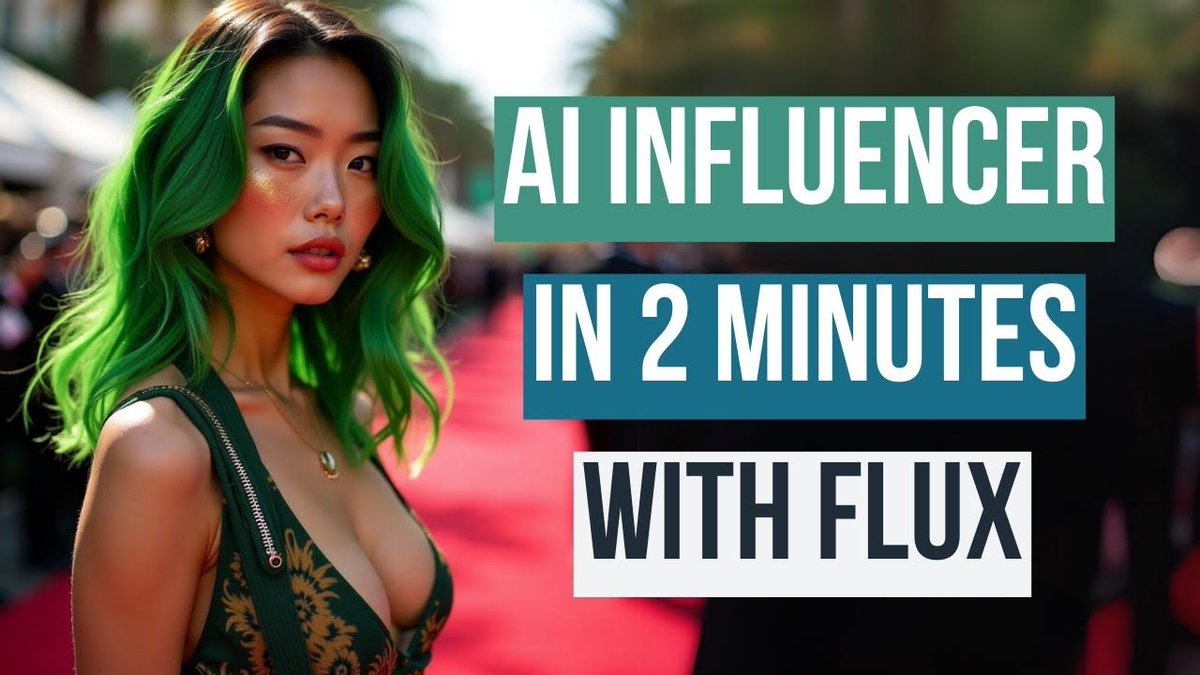 promptmate's tweet image. Unlock the secrets to creating a consistent AI influencer with Flux! 🚀 Learn how to customize characters that shine across platforms. Don't miss out—watch now! #AIInfluencer #FluxAI #AItutorials
buff.ly/3ZGcceH