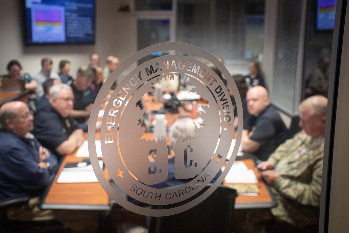 SCEMD's tweet image. NEWS: In the aftermath of Helene, Team SC continues to work around the clock to respond as the state transitions into recovery.
Read: scemd.org/news/team-sout…