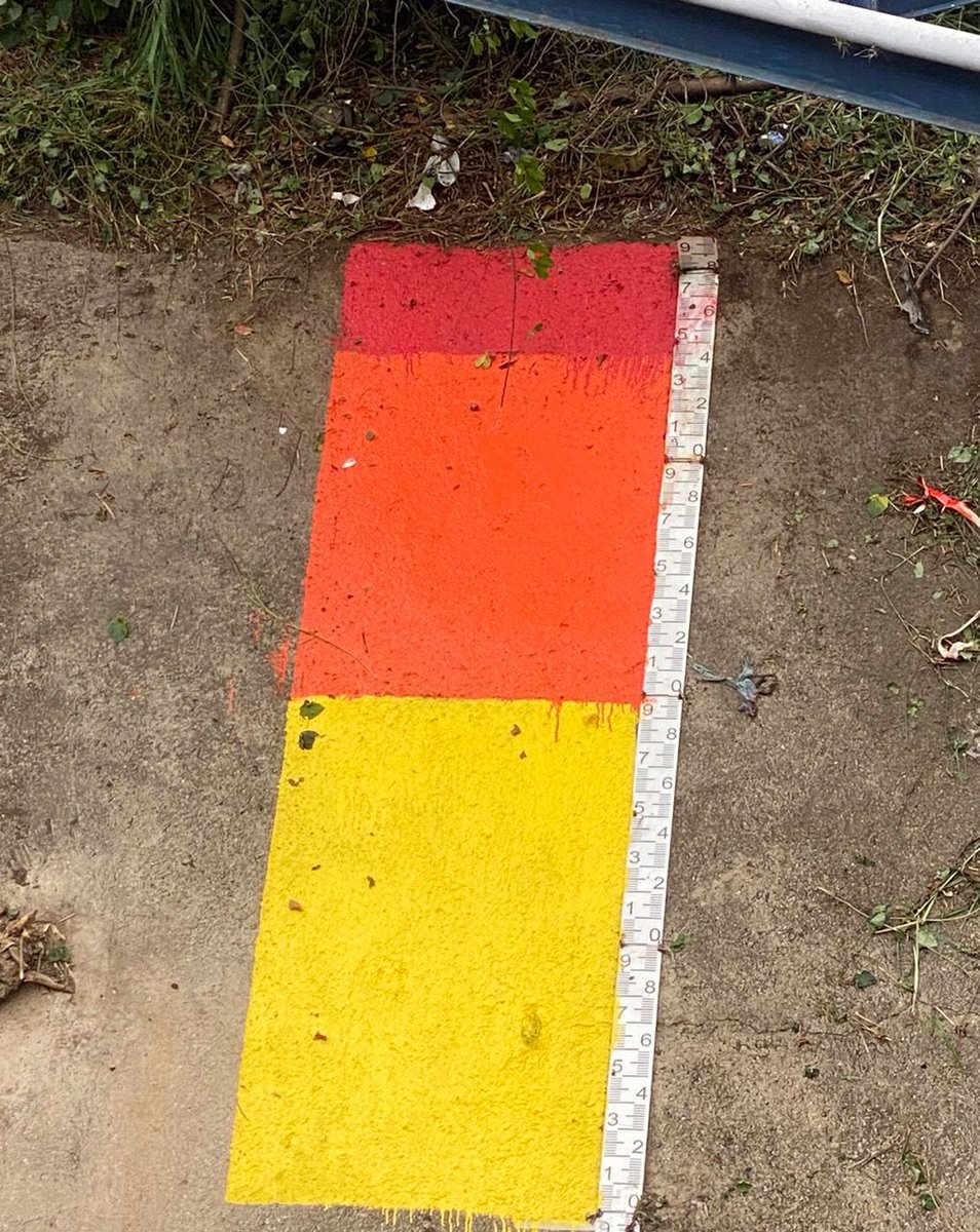 #29SEP || Con la finalidad de sumar al monitoreo del #PlanNacionalDeLluvias2024, El Sistema Nacional de Gestion de Riesgo y la <a href="/PNBVzla/">Cuerpo de Policía Nacional Bolivariana.</a>, realiza demarcación con los colores de alerta temprana internacional (Verde, Amarillo, Naranja y Rojo)