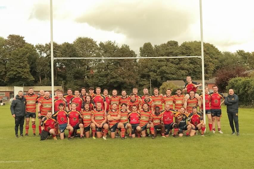 Buryrufc's tweet photo. 40 mates, 2 victories, 1 badge, 1 club! 

🐏 
A few shots from the games this weekend - link to full album to follow. 
#rugby #rugbyunion #grassrootsrugby #bury https://t.co/NFILmmEJXN