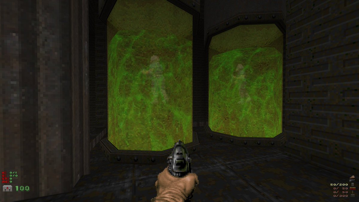 I decided to add a small tribute to Quake 2's Processing Plant in Annie's E2M3. There will be a couple of torture devices. If anyone has some good ideas for contraptions, do let me know and I'll see if I can implement them into the map.