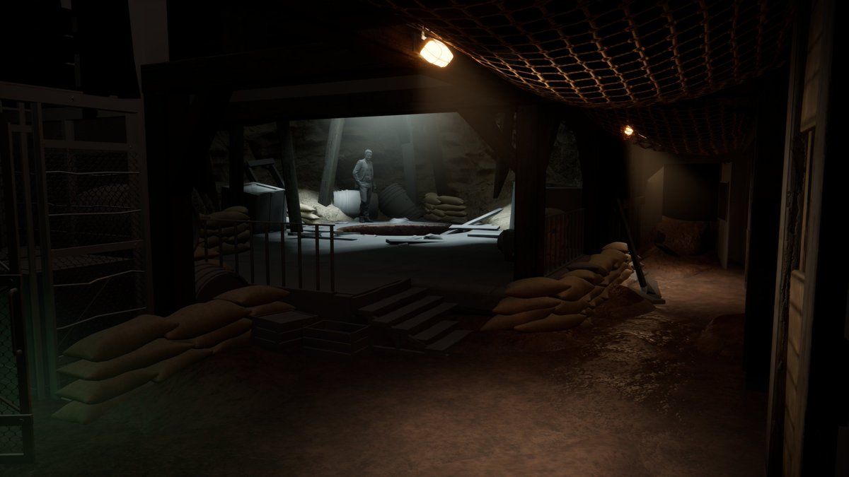 Hi everyone!  I'm Bastien. I'm new on X and I'd like to share my work as a Game Art student, following the advice of my friends.
 
 I hope you'll like it!👍

#UnrealEngine5 #gameart #3D
