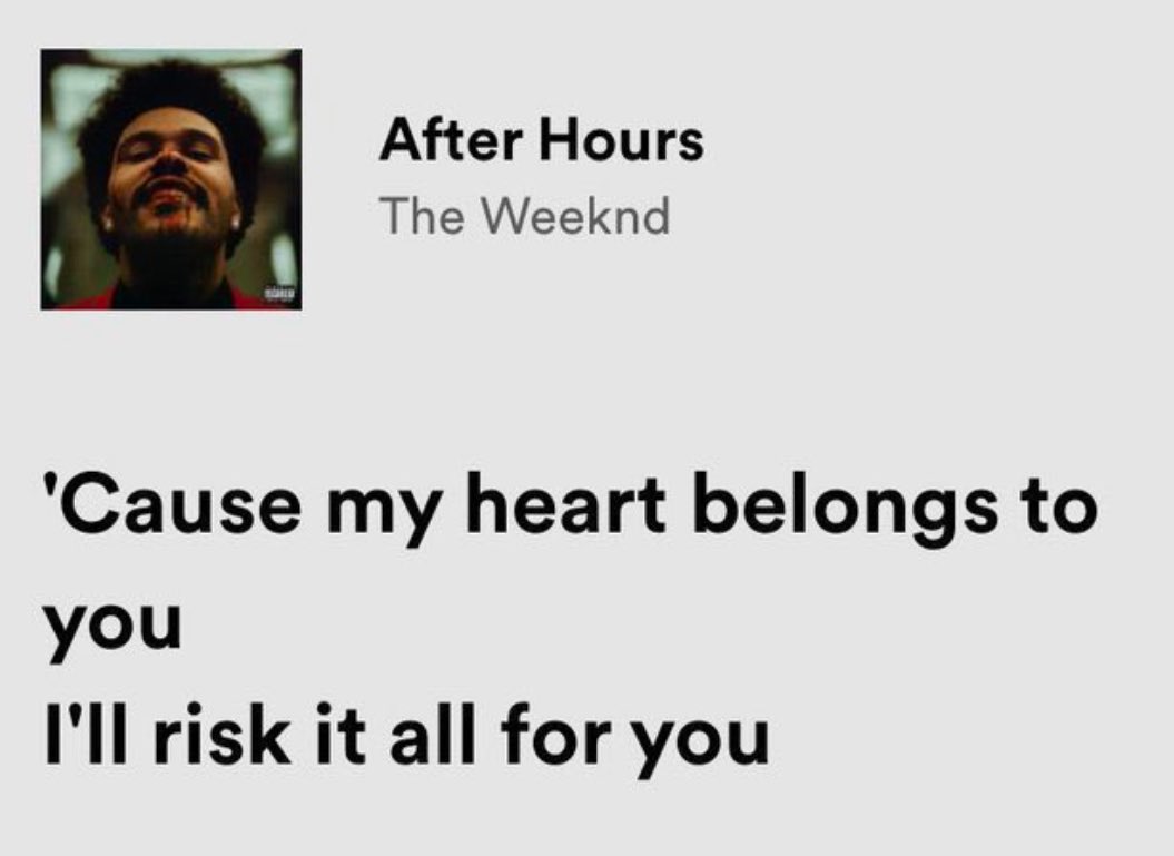the weeknd.