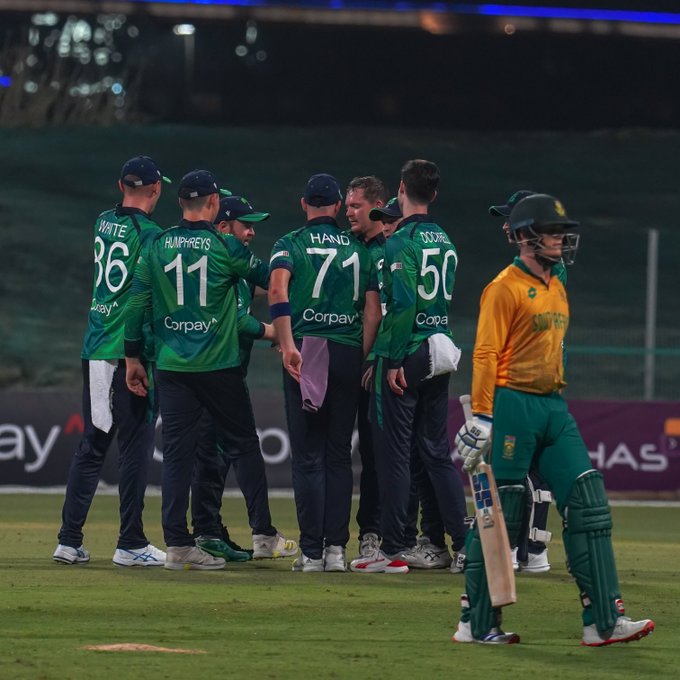  📹 Credits: Twitter/cricketireland