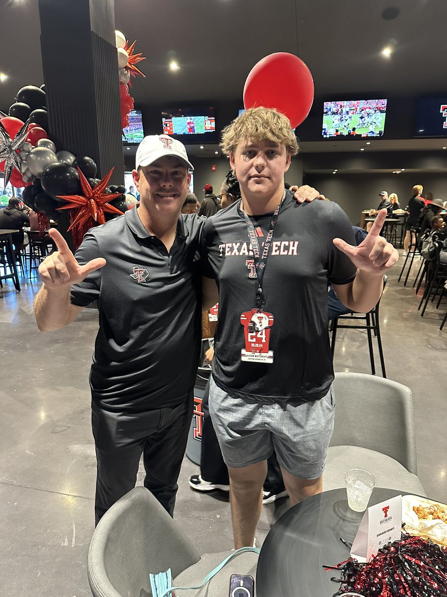 Hudson Whitenight (@whitenighthud1) on Twitter photo Had an amazing game day visit <a href="/TexasTechFB/">Texas Tech Football</a>. Thanks <a href="/iwp4short/">Wesley Harwell🌵</a> <a href="/JoeyMcGuireTTU/">Joey McGuire 🌵</a> <a href="/ClayMcGuireTTU/">Clay McGuire</a> for the invite and can’t wait to be back in Lubbock 🌵 #WreckEm
<a href="/DripFB/">Dripping Springs HS Football</a> <a href="/CoachT_Marshall/">Trevor Marshall</a> <a href="/CoachMcBride70/">Luke McBride</a> <a href="/One11Recruiting/">One11 Recruiting</a> <a href="/var_austin/">VAR</a> Had an amazing game day visit <a href="/TexasTechFB/">Texas Tech Football</a>. Thanks <a href="/iwp4short/">Wesley Harwell🌵</a> <a href="/JoeyMcGuireTTU/">Joey McGuire 🌵</a> <a href="/ClayMcGuireTTU/">Clay McGuire</a> for the invite and can’t wait to be back in Lubbock 🌵 #WreckEm
<a href="/DripFB/">Dripping Springs HS Football</a> <a href="/CoachT_Marshall/">Trevor Marshall</a> <a href="/CoachMcBride70/">Luke McBride</a> <a href="/One11Recruiting/">One11 Recruiting</a> <a href="/var_austin/">VAR</a>