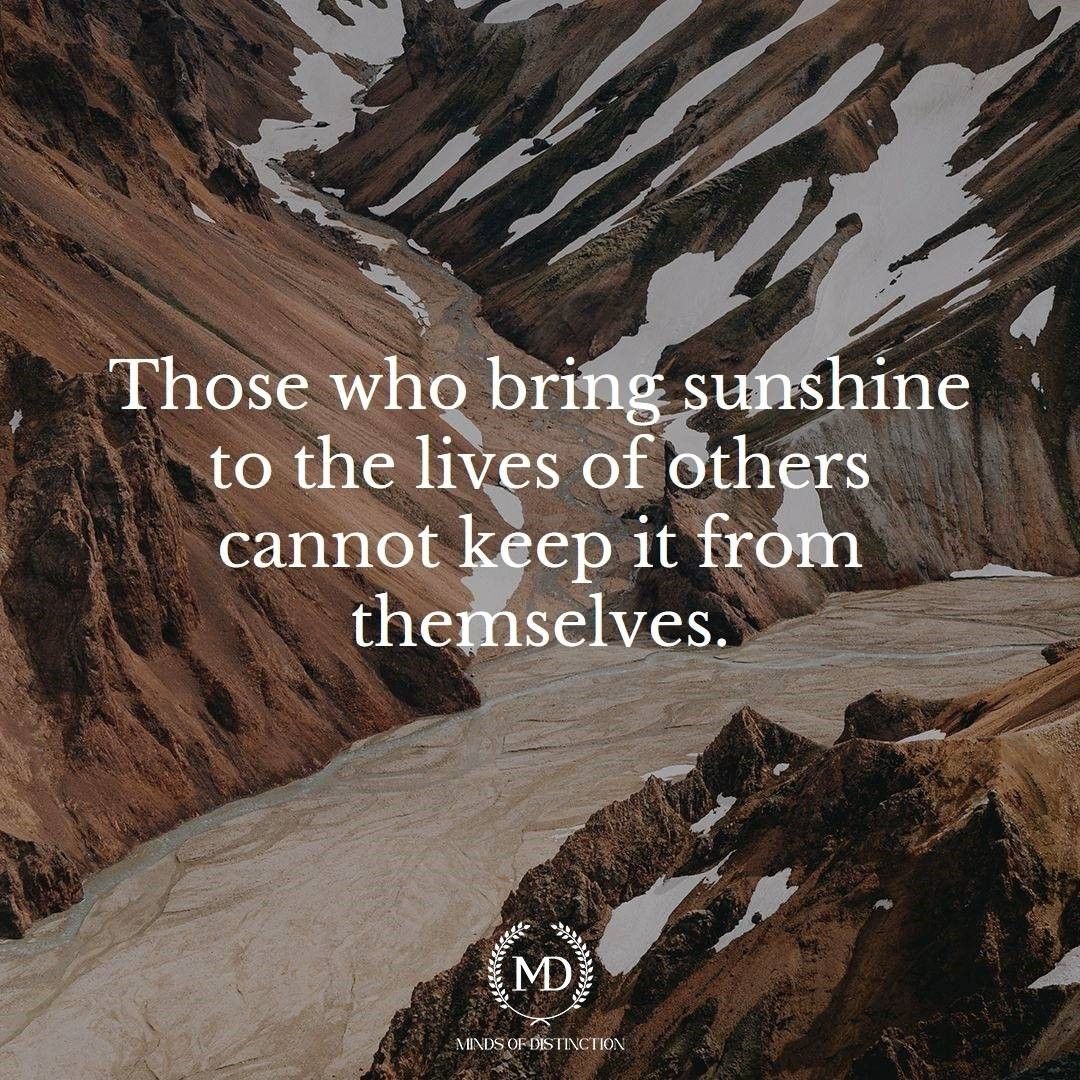 The wisdom in the quote, “Those who bring sunshine to the lives of others cannot keep it from themselves,” is beautifully illustrated in the lives of Florence Nightingale and Fred Rogers. Both dedicated themselves to helping others, finding personal fulfillment and leaving