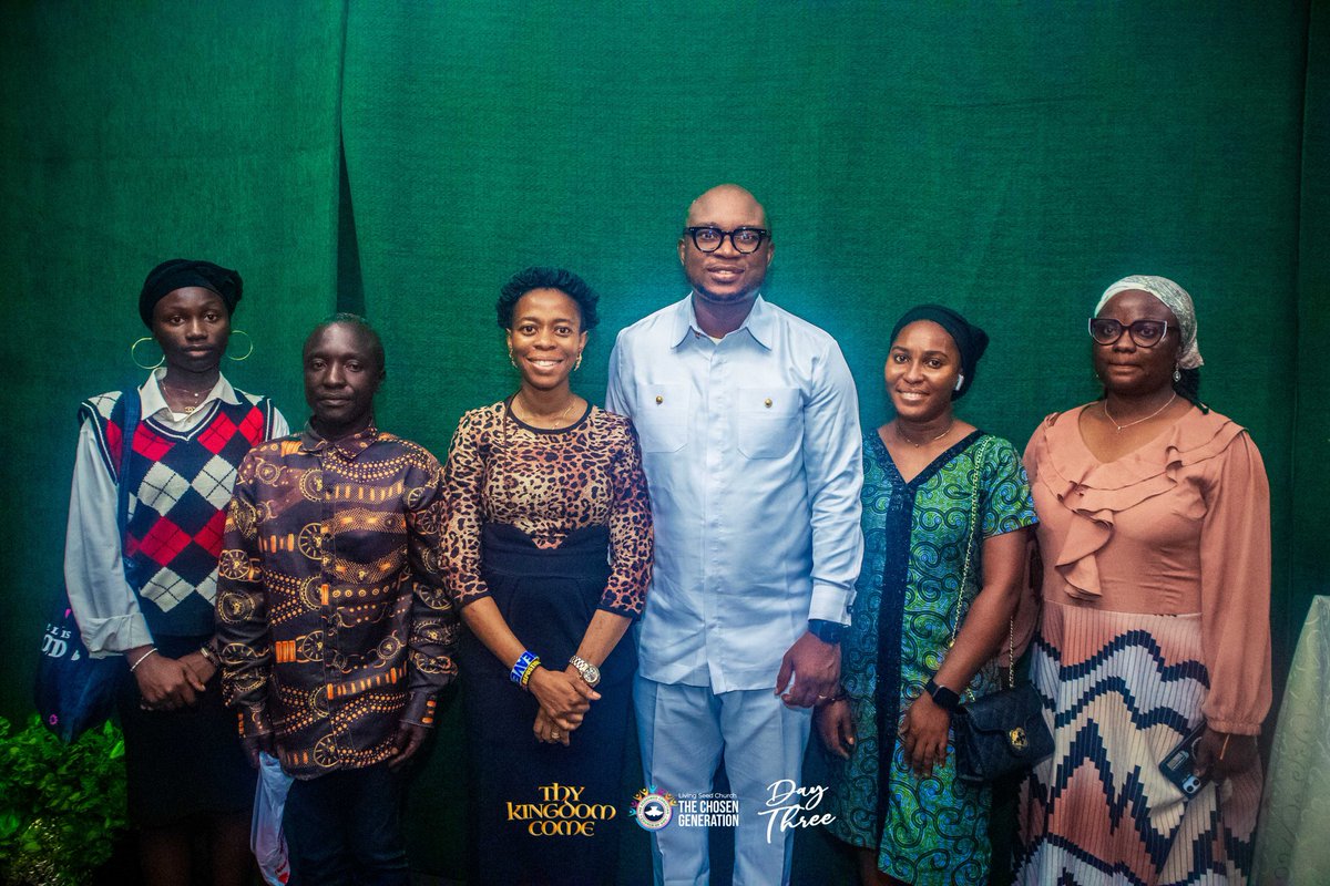 lscthechosen's tweet image. We are indeed The Chosen Generation,
Always excited to have an addition to the family.
Welcome to the family Chosen by God himself.
We love you and celebrate you always❤.

#PAMConference2024 #ThyKingdomCome #lscthechosen
#rccglscthechosengeneration #thechosengeneration #rccg