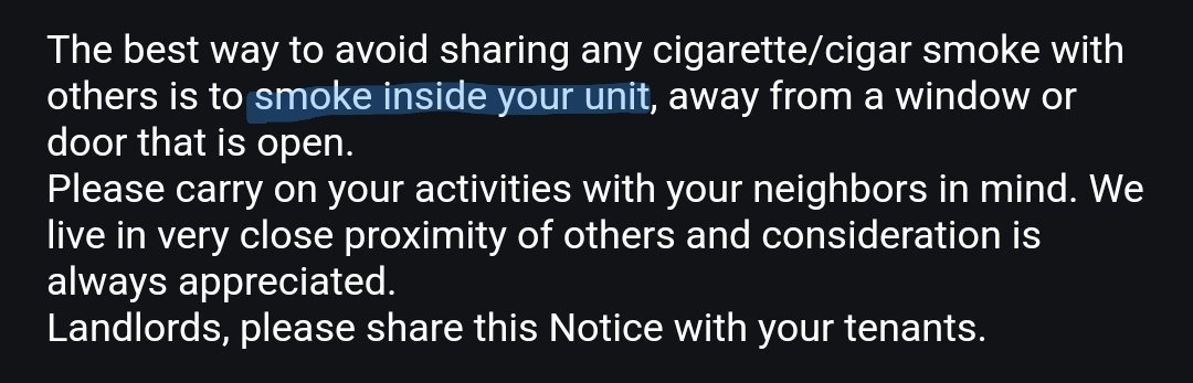 KaelaRaupp's tweet image. If you need me, I will be hotboxing my condo per the HOA guidelines