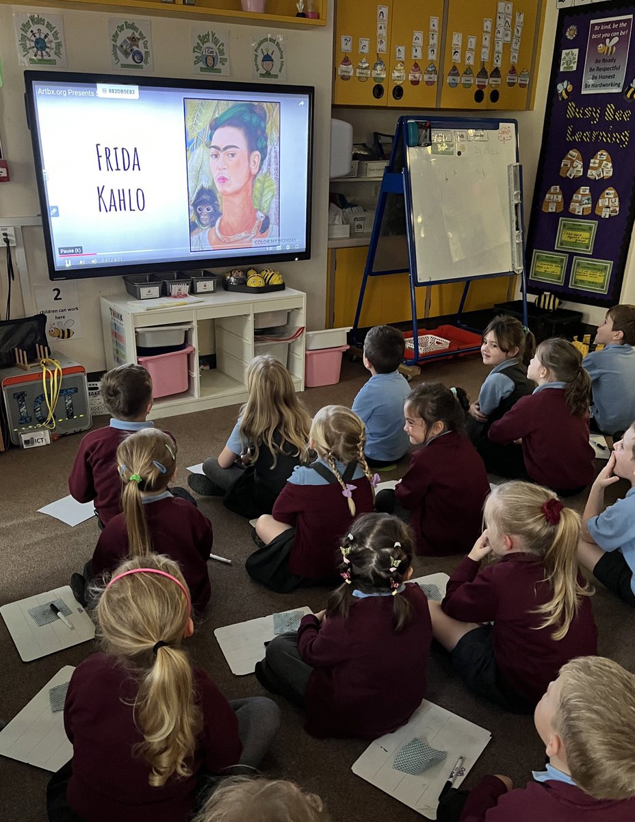 LPCommunity_'s tweet image. Blwyddyn Un have been learning how to do self portraits #bethebestyoucanbe