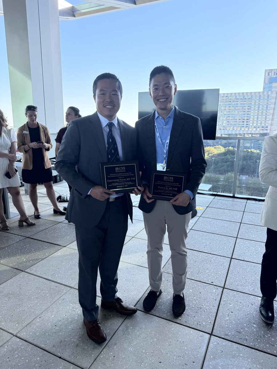 Chris Young, MD PhD (@chrisyoungnsg) on Twitter photo Honored to receive the CNS Foundation CV Section Young Investigator Award for our work on endovascular cellular therapeutics for GBM <a href="/CNS_Update/">CNS</a> <a href="/cvsection/">CV Section</a> <a href="/FrederickLangMD/">Frederick Lang, MD</a> <a href="/PeterKa80460001/">Peter Kan</a> <a href="/s0schen/">Stephen R Chen</a> <a href="/MDAndersonNews/">MD Anderson Cancer Center</a>. Alongside fellowship mentor <a href="/DrRishengXu/">Risheng Xu, MD/PhD</a> <a href="/HopkinsNsurg/">Johns Hopkins Neurosurgery</a> Honored to receive the CNS Foundation CV Section Young Investigator Award for our work on endovascular cellular therapeutics for GBM <a href="/CNS_Update/">CNS</a> <a href="/cvsection/">CV Section</a> <a href="/FrederickLangMD/">Frederick Lang, MD</a> <a href="/PeterKa80460001/">Peter Kan</a> <a href="/s0schen/">Stephen R Chen</a> <a href="/MDAndersonNews/">MD Anderson Cancer Center</a>. Alongside fellowship mentor <a href="/DrRishengXu/">Risheng Xu, MD/PhD</a> <a href="/HopkinsNsurg/">Johns Hopkins Neurosurgery</a>