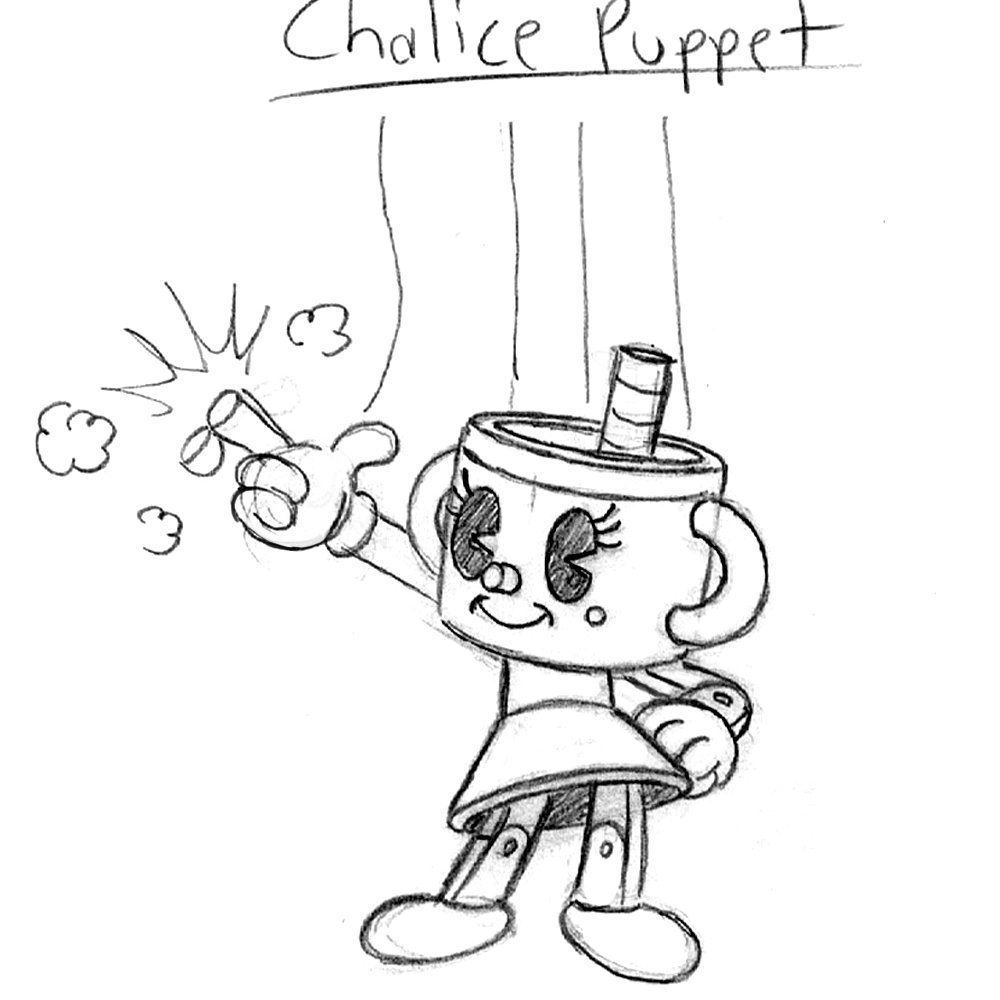 Happy Cuphead 7 year anniversary! Here's an old concept