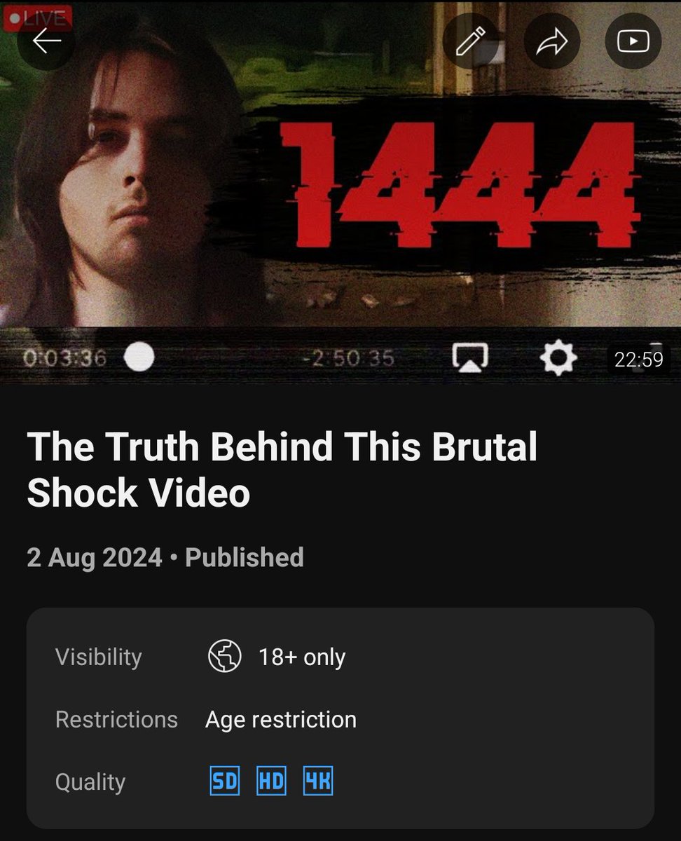 TheLuxNoctis's tweet image. I&apos;m scripting the next video and it&apos;s wild. I have info about the case no journalist who covered it had.

I&apos;d appreciate you guys sharing the last one, since it&apos;s restricted in every way and you&apos;re told to call the Samaritans just for clicking on it.

youtu.be/8VgGXofwSlY