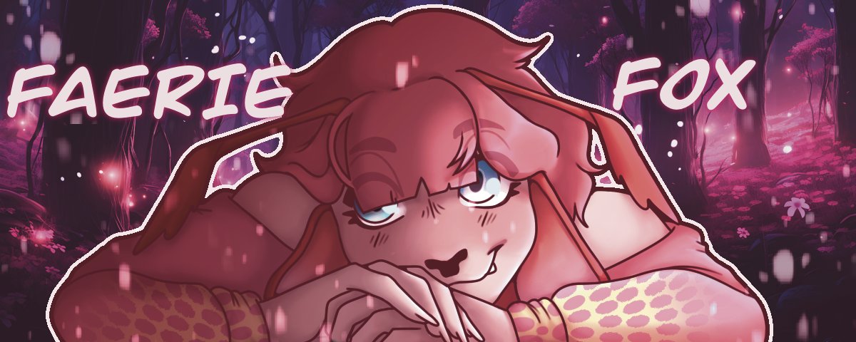 🦋 PINNED POST 🦊
⊱ ─── ⋅ʚ♡ɞ⋅ ─── ⊰
🦊 Fae/Faerie (It/Fae/He/She)
🦋 Furry Artist, Streamer, Otherkin/DID
🦊 See carrd for commission info!!