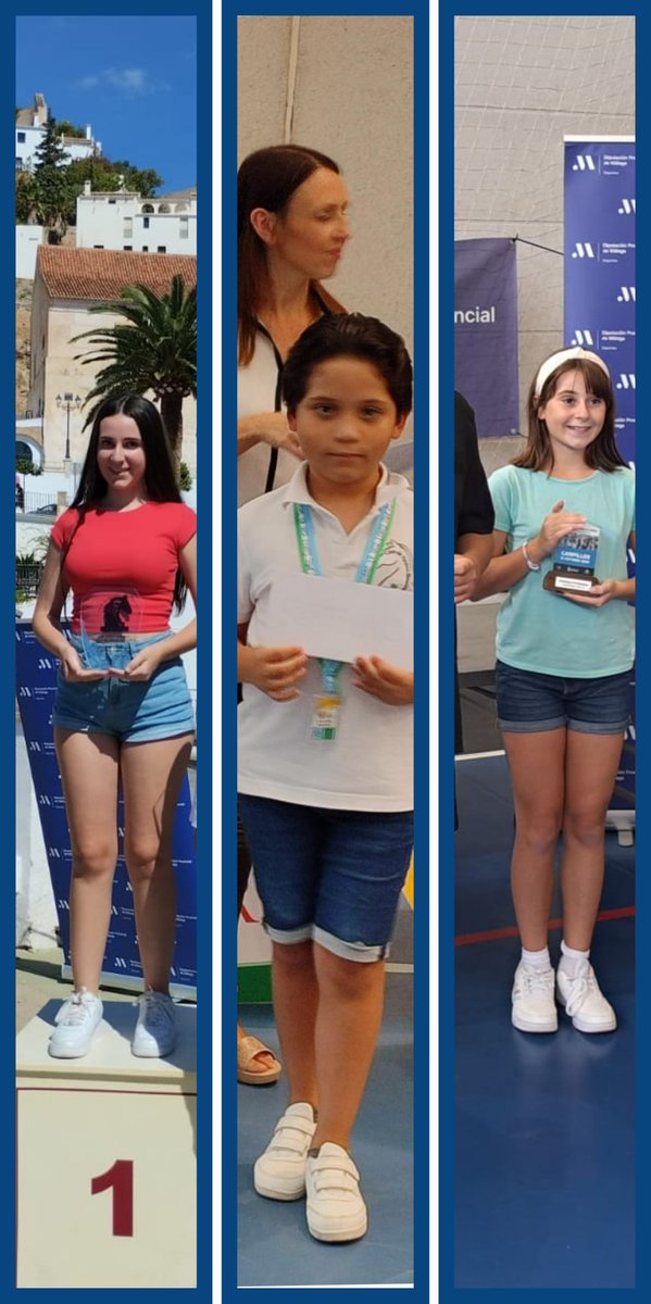 Éxitos de nuestros jóvenes jugadores Ada, Martín y Paula. Sois el futuro del <a href="/FCC_MA/">FCC Medio Ambiente</a>♻️ Benalmádena🇪🇸 pero ya va tocando decir, del PRESENTE ¡Nivelazo! ♟️🔝💪🏻
