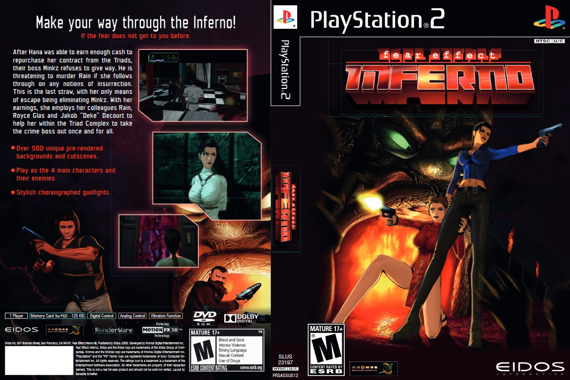 Concept fan art that could've been if this game was released... (FEAR EFFECT 3) What you think really happened with this game?