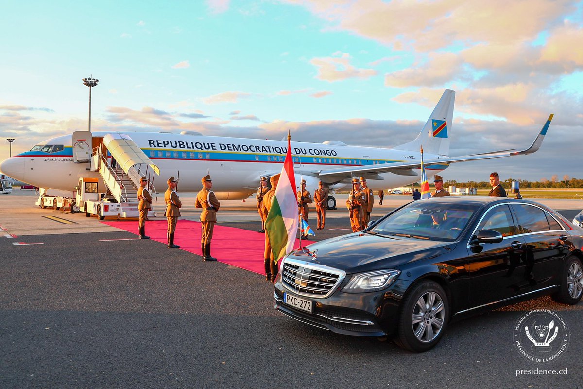Ce dimanche, le Président Félix Tshisekedi est arrivé à Budapest, en Hongrie, pour une visite d’État de 3 jours, sur invitation des autorités hongroises. Il est prévu plusieurs  rencontres de haut niveau et la signature d'accords de coopération.

Durant son séjour, le Chef de