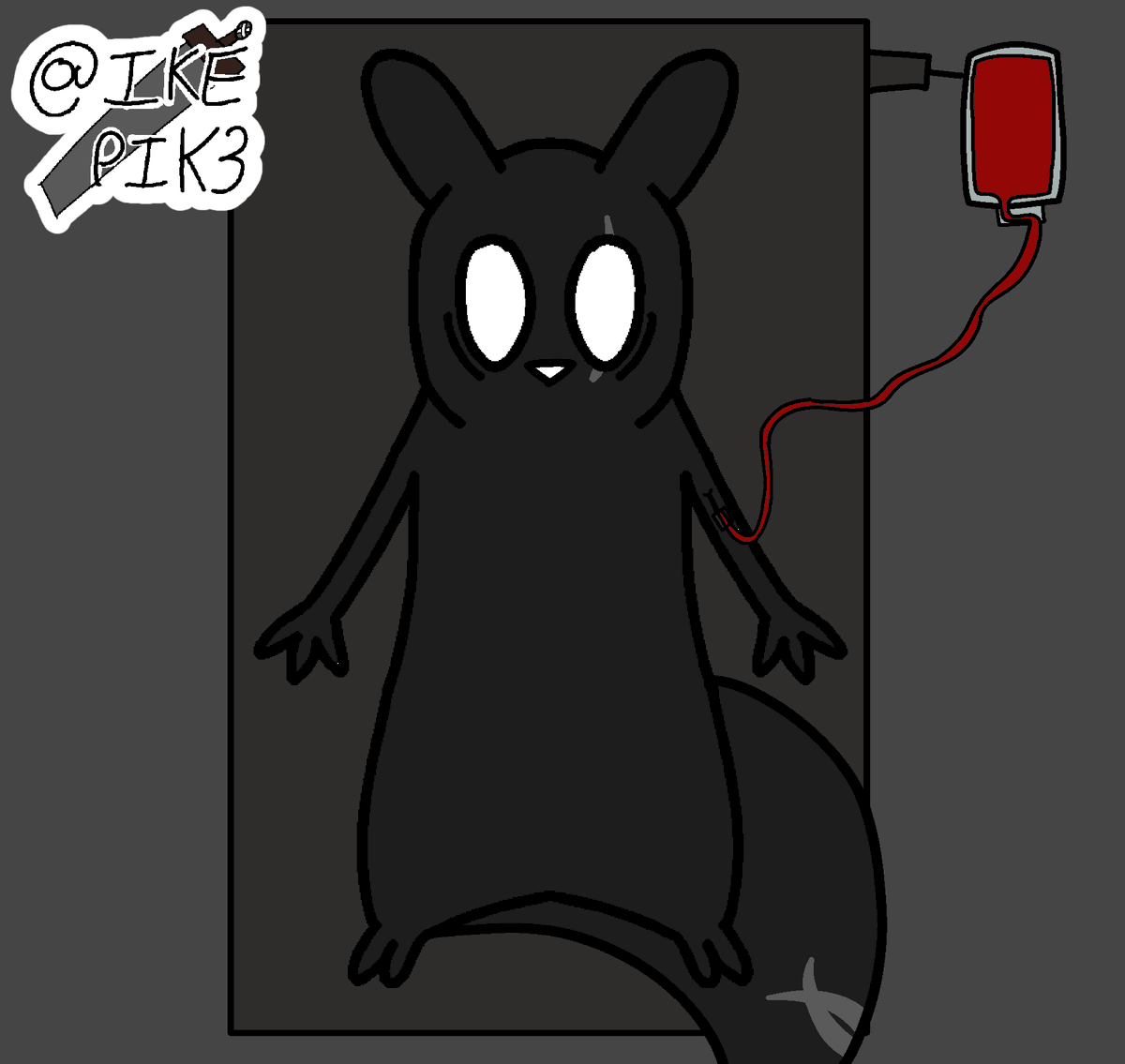SwordMasterSlug's tweet photo. the "Motor Oil" incident of 29/09/2024
Swordmaster POV after the operation 
TW: some depiction of blood (not that's its gorey) https://t.co/hyMnsLli2k