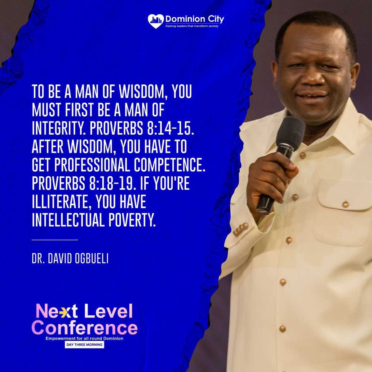 dominioncitylag's tweet photo. Nuggets on Dr David Ogbueli’s session on the Believers and wealth.
#DominionCity #DCNextLevelConference #NLC24 https://t.co/QwraN9z32k