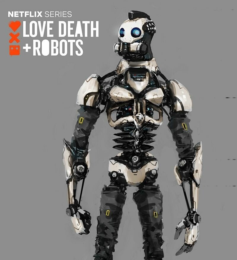 MRubinkowski's tweet image. Xbot 4000 #lovedeathrobots #conceptart
