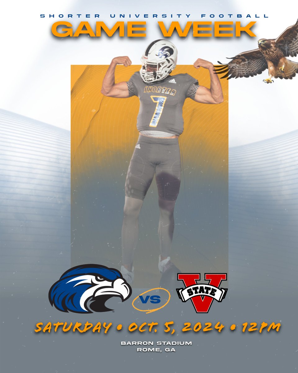 2-0 Shorter University takes on 4-0 Valdosta State on Oct. 5th at Barron Stadium!

Pack Out BARRON!

Continuing the build, "Brick By Brick"

<a href="/shorteruniv/">Shorter University</a> <a href="/Shorter_FB/">Shorter Hawks Football</a> <a href="/SUHawkVision/">HawkVision</a>