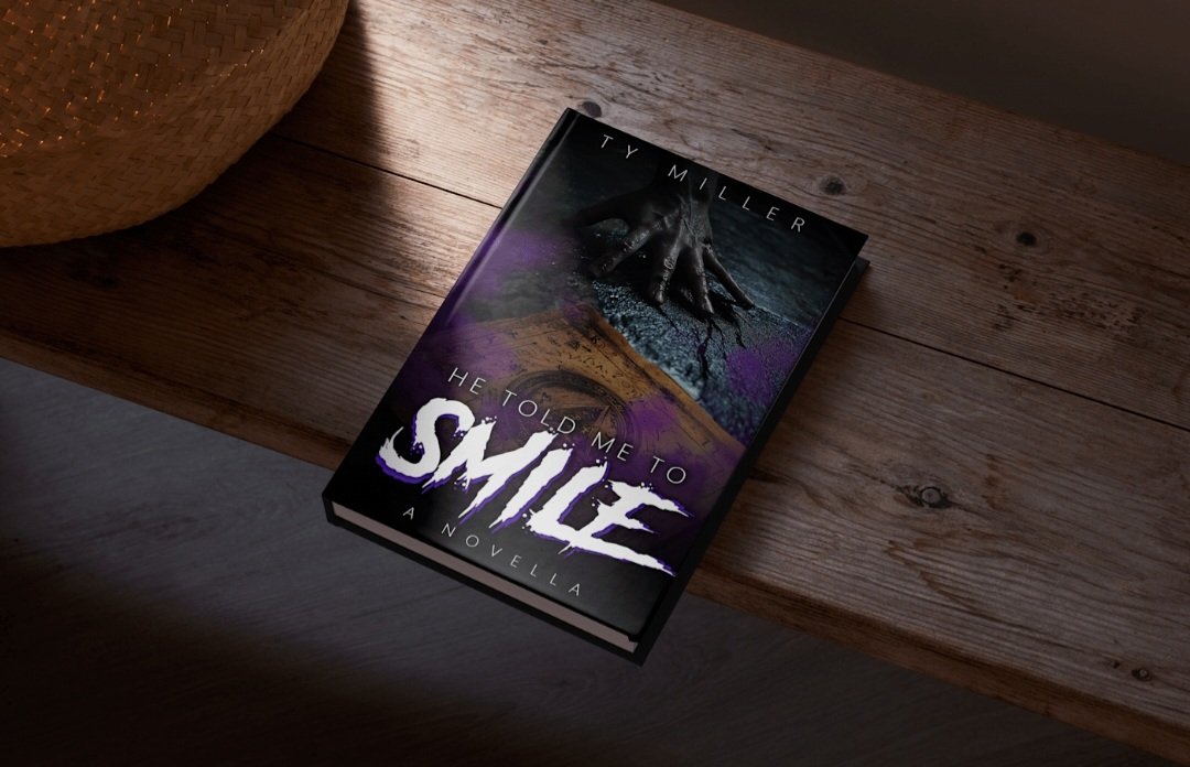 ty_w_miller's tweet photo. My third book - He Told Me to Smile - is now available on @amazon alongside my first - A Perfect Sundae - &amp; second - Chartreuse: Crime &amp; Horror Short Stories....

Check 'em out if you enjoy pulp horror! Perfect for this year's spooky season🎃👻 https://t.co/ponDpYuIKt
