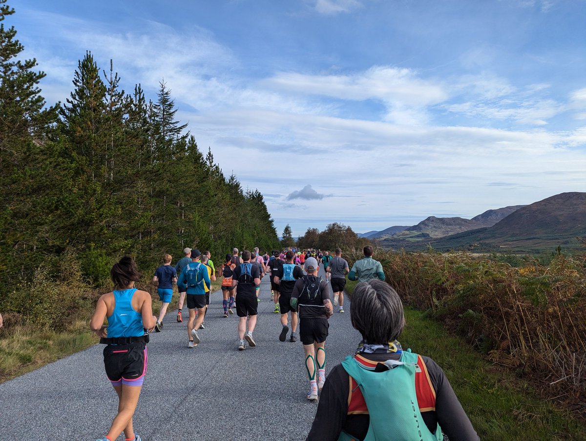 Solifugo's tweet photo. What a race! Thanks to everyone involved in #lochnessmarathon @nessmarathon
The course and the views are amazing but the best to see every person from the organisation always checking everyone was having a good time (or not worse than necessary). You all are the best!! https://t.co/jOn6xEVKTJ