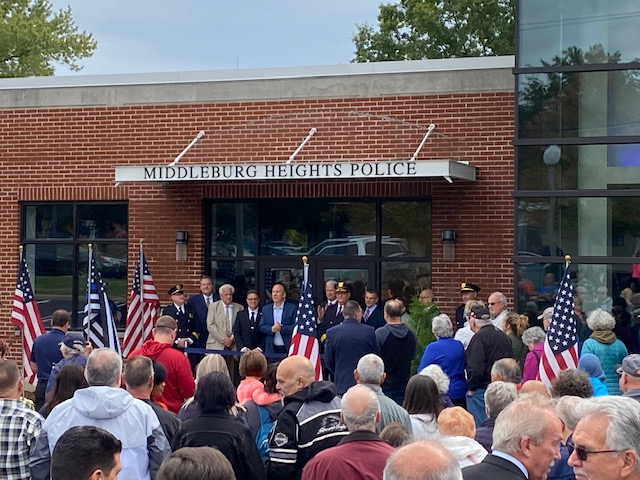 We are excited for the police department to move into its new space and continue its mission of “helping maintain a safe community for residents, visitors, and businessmen that enter our city every day to work." #cleveland #beyondbricksandmortar #police #community