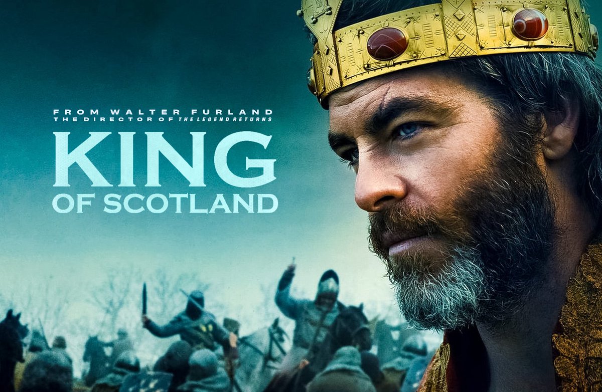 This weekend, head to the theater to see a true David vs. Goliath story of how the 14th century Scottish outlaw Robert the Bruce used cunning and bravery to defeat the much larger and better equipped occupying English army. #KingOfScotland