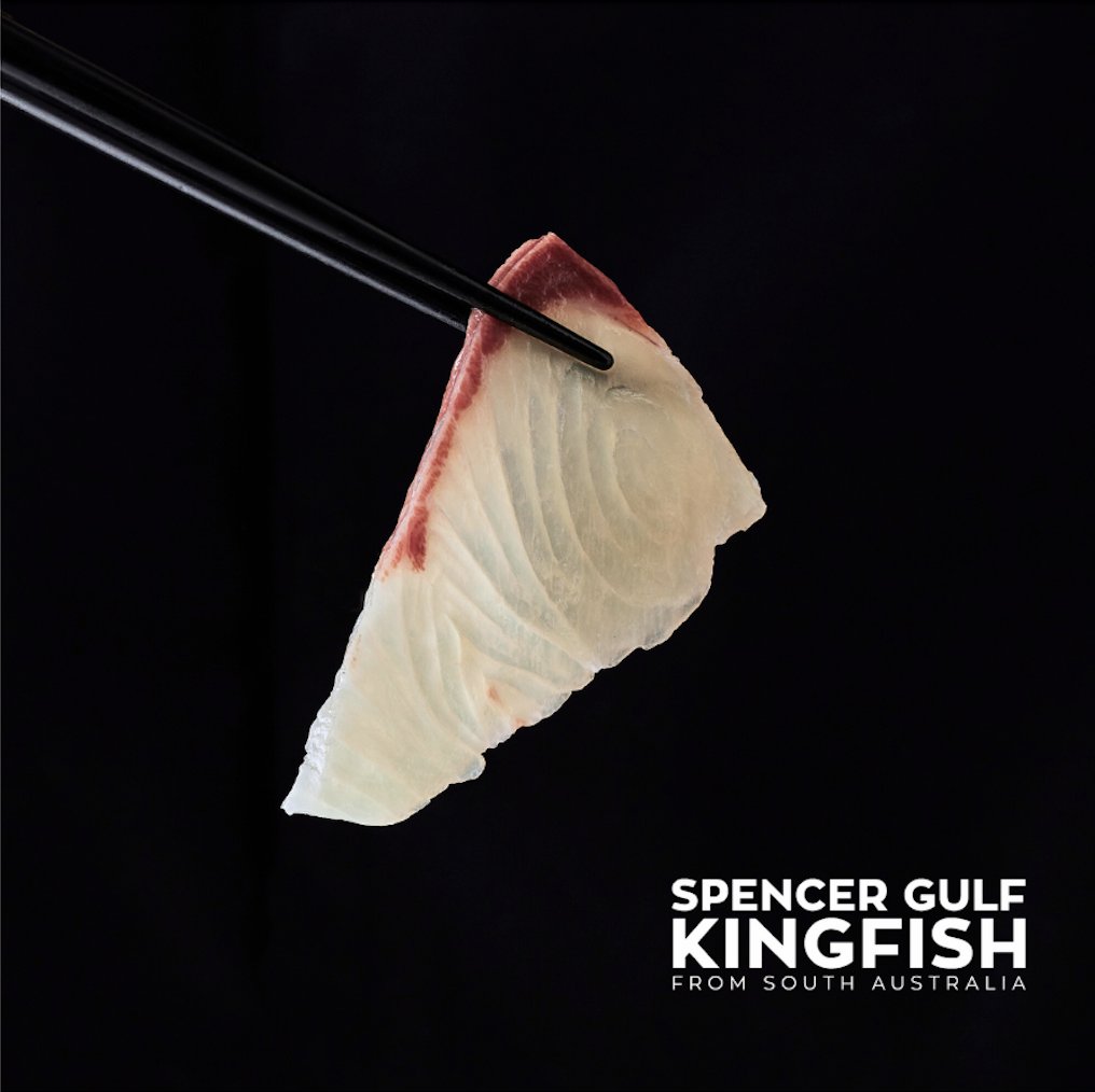 Renowned by chefs across the globe for its firm yet supple flesh and rich, sweet flavour, the Yellowtail Kingfish is widely considered the best fish in the world for sashimi.🔥🐟