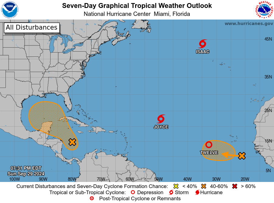 MOISESURBINA's tweet photo. SEMANA LLUVIOSA ...
Actualización Domingo 29 Sept 19.00
Modelos, análisis y pronósticos muestran una semana con al menos 3 días de mucha lluvia en el territorio salvadoreño y la posible formación de un nuevo sistema ciclónico en el Golfo de Mexico.
Lunes a Jueves altas posibilidades de lluvia con promedios elevados, por el paso este Lunes 30 Sept de una Onda Tropical y 2 bajas presiones en las inmediaciones, Caribe y Pacifico.
Hilo .....
