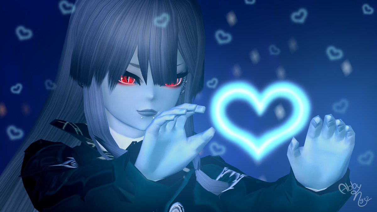 I’ll give a little soul to my pics, since a ghost has none soul ✨👻

#PSO2_NGS #PSO2NGS_SS #FanArt 

If you click here, you can see me doing the Pokedance 😜🖤
instagram.com/reel/DAhYegfMm…