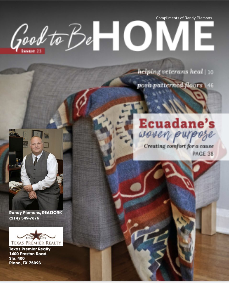 RandyPlemons's tweet photo. If not getting my free magazine about home advice including recipes, pet friendly homes, landscaping, decorating and much more- just send me a message to get added to the mailing list https://t.co/8td6HoHP0k