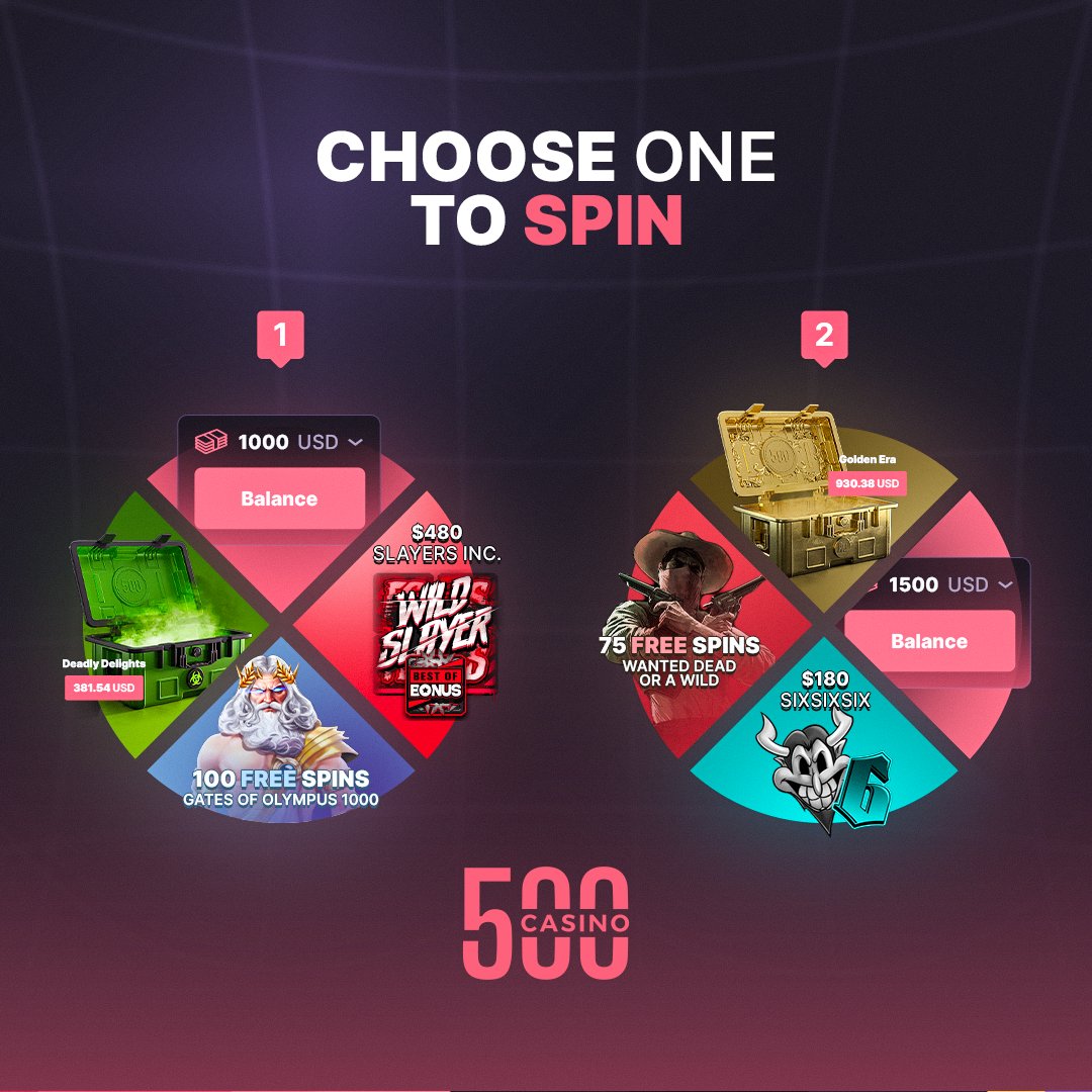 500 Casino tweet media