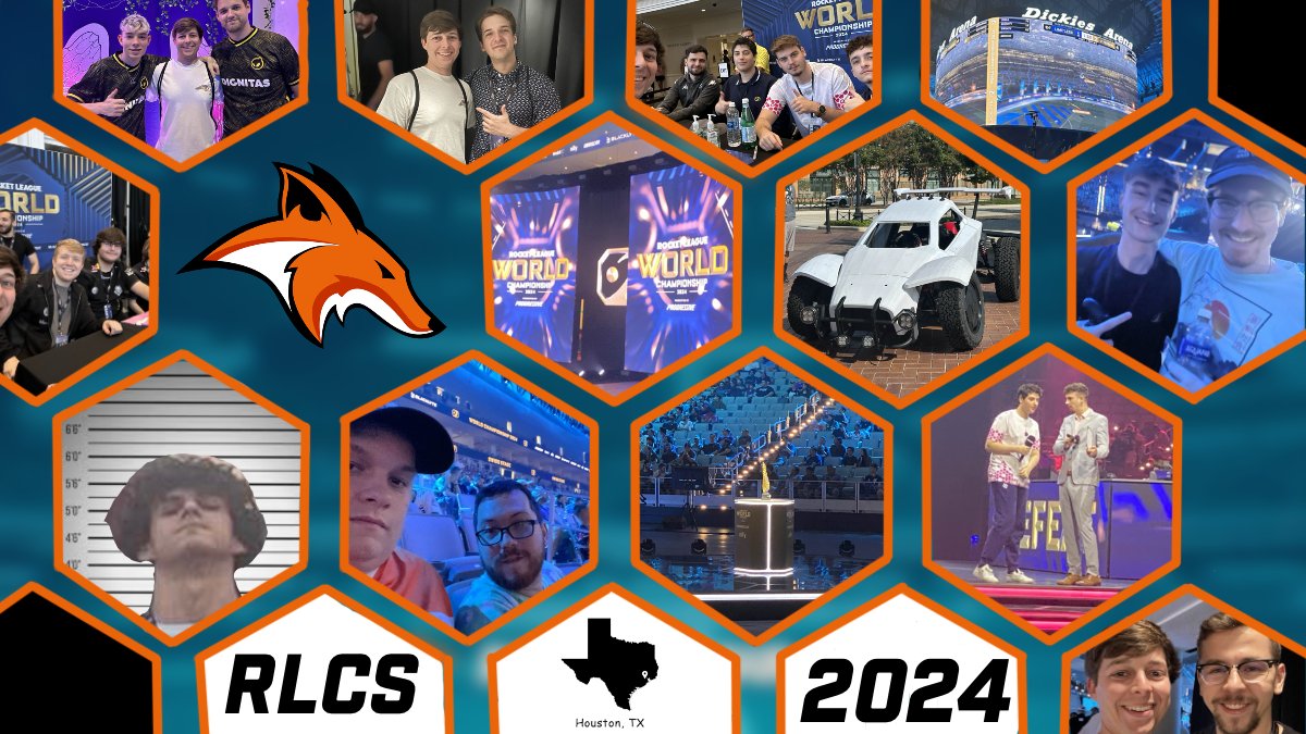 Foxes went to worlds. Here are some photos from the event. They got to meet some teams and had a blast hanging out together. #rlcsworlds #RocketLeague