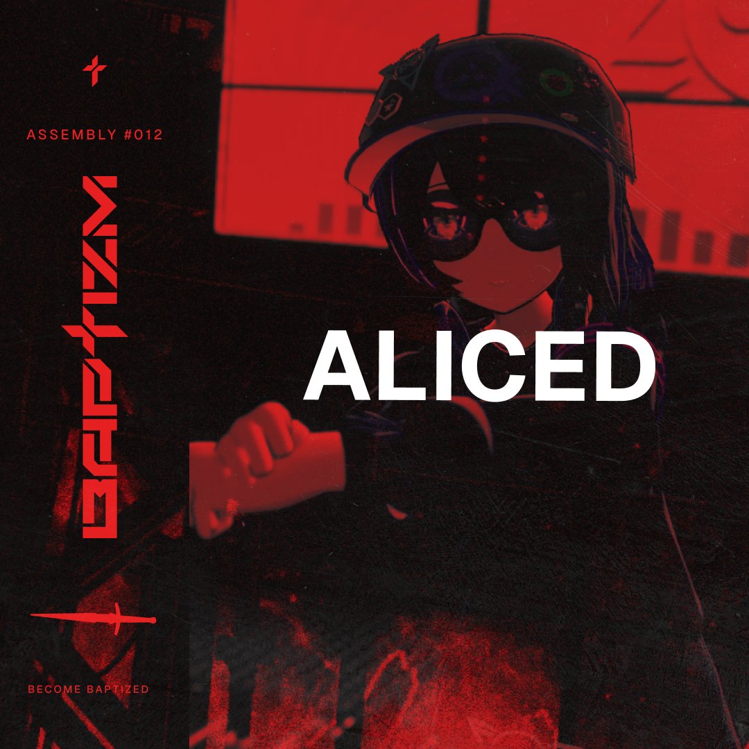 We will stay on schedule for these! I Promise!

Enjoy the sounds of <a href="/4liceD_/">4liceD</a> at Assembly 012 on YouTube and SoundCloud.

YouTube:
youtube.com/watch?v=mp-vG_… 

SoundCloud:
soundcloud.com/baptizmvr/alic…

Become Baptized.